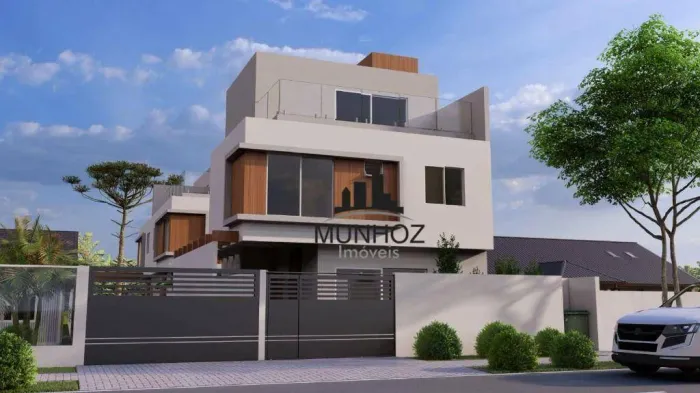 Sobrado com 3 dormitórios à venda, 159 m² por R$ 1.080.000,00 - Portão - Curitiba/PR