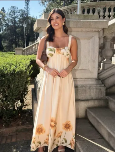 # Vestido Feminino Estampa Floral