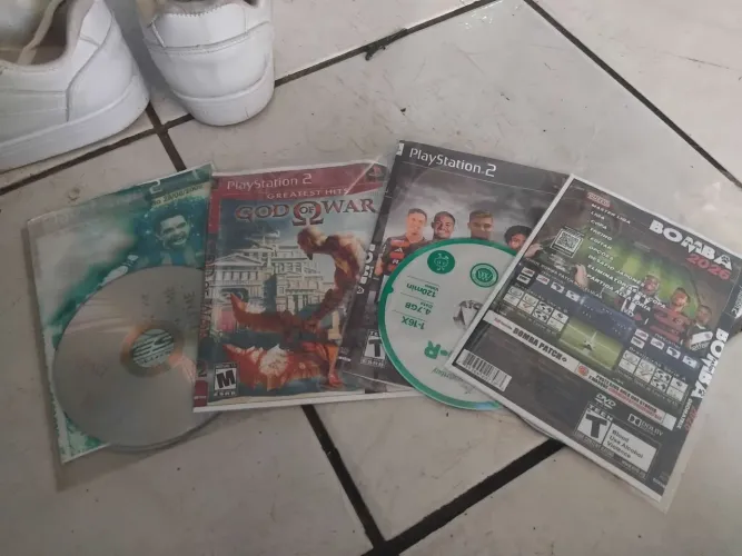 PS2 MAIS BOMBA PATCH E GOD OF WAR 1 E CONTROLES