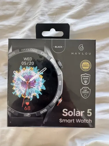 Relógio smart watch solar 5