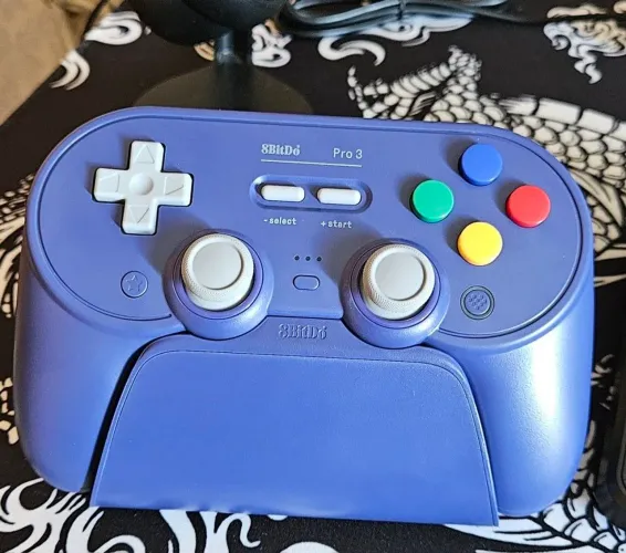 Controle 8BitDo Pro 3 Lacrado Roxo