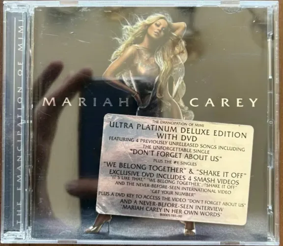 CD DVD Mariah Carey The Emancipation Of Mimi Platinum Edition importado