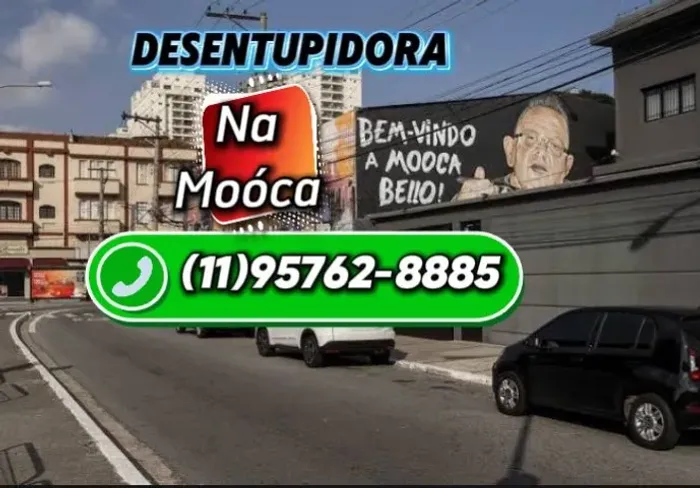 DESENTUPIDORA NA MOOCA ? ATENDIMENTO 24 HORAS