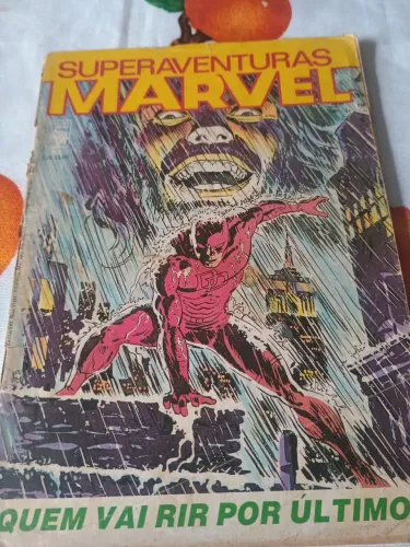 quadrinhos Superaventuras Marvel nº 59, publicada pela Editora Abril.