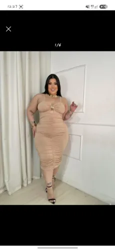 Vestido plus size