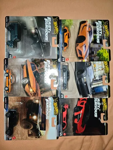 Hot Wheels Pack 6 miniaturas