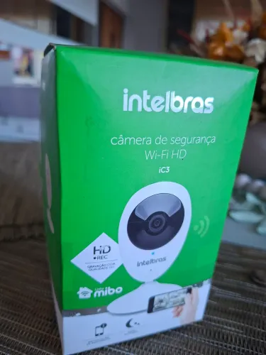 Câmera Intelbras Mibo iC3 Wi-Fi HD 720p - Visão Noturna