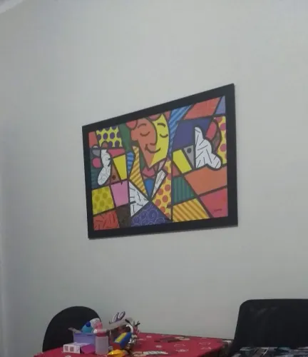Quadro Decorativo 68x98cm Colorido Arte Pop