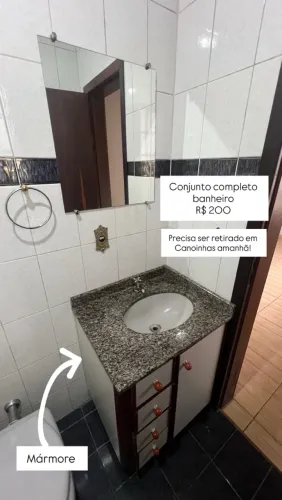 Armário para Banheiro com espelho