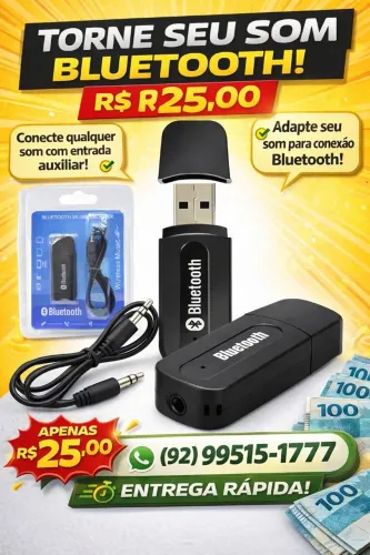 Adaptador Bluetooth P2 