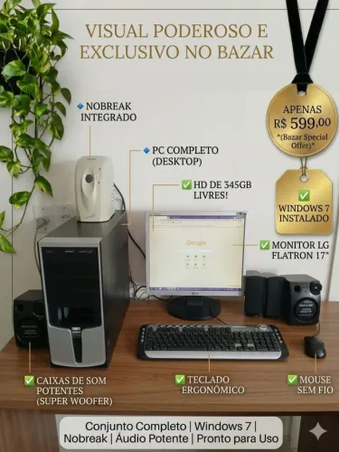 Computador Completo Windows 7