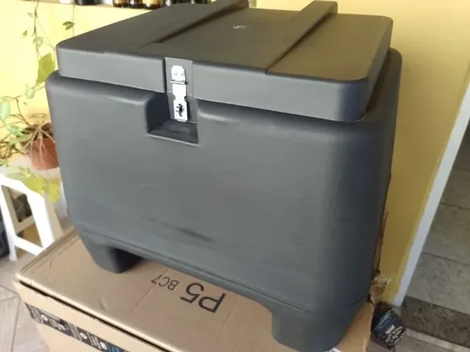 Baú cargo 80 litros quadrado