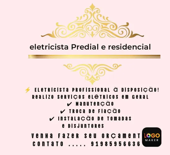 Eletricista Predial e residencial