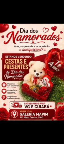 cestas para o dia dos namorados