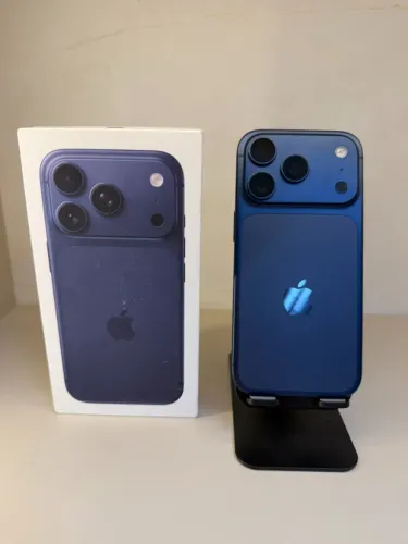 iPhone 17 Pro 512GB Azul - Impecável - Semi Novo