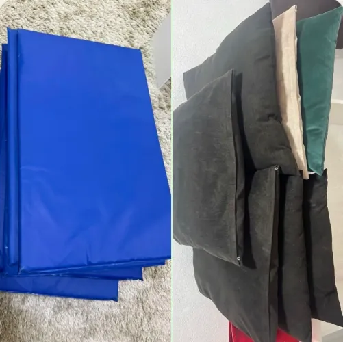 Almofadas e Colchonete academia 100x64
