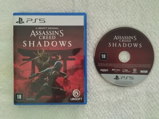 Assassins Creed Shadow - PS5 mídia física