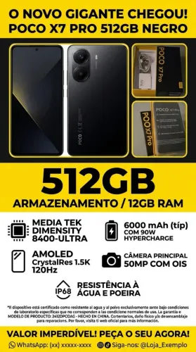Poco x7 Pro 512GB