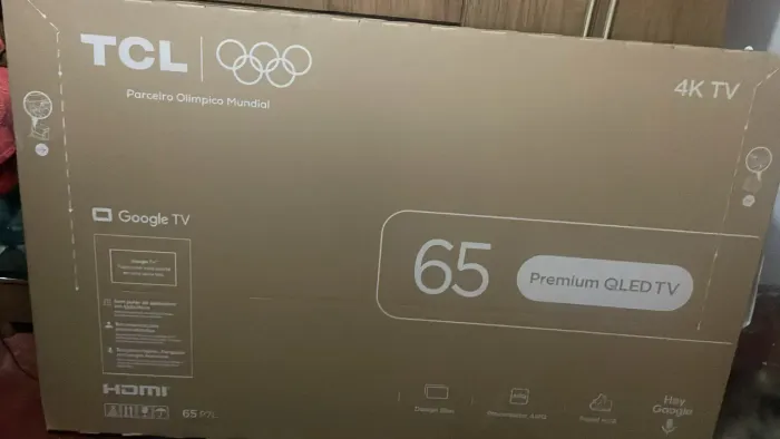 Tv 65 polegadas lacrada.
