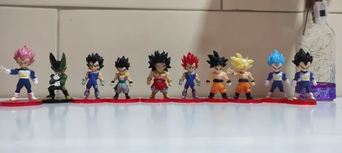 Miniaturas do Dragon ball Z