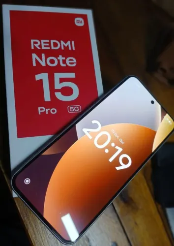 Vendo redmi note 15 pro 5g aparelho lindo