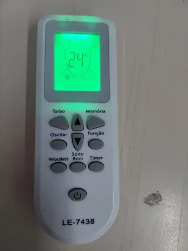CONTROLE REMOTO PARA AR CONDICIONADO CONSUL SPLIT BEM ESTAR