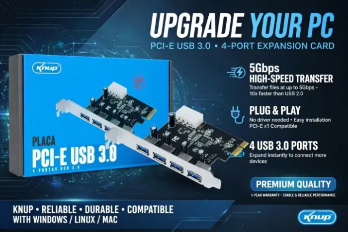 PLACA PCI USB 3.0