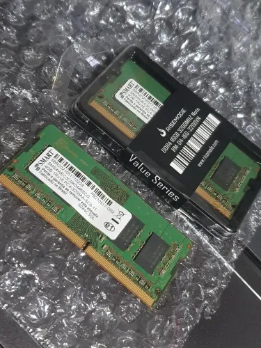 MEMÓRIA RAM 2x4gb DDR4 3200mhz NOTEBOOK
