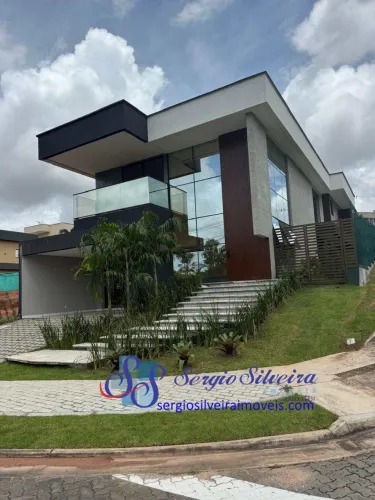 Belíssima casa duplex no Terras 1 com 4 suítes
