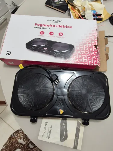 Fogão elétrico pouco usado