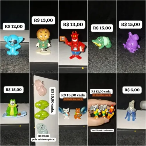 Brinquedos Antigos Kinder Ovo - Usado