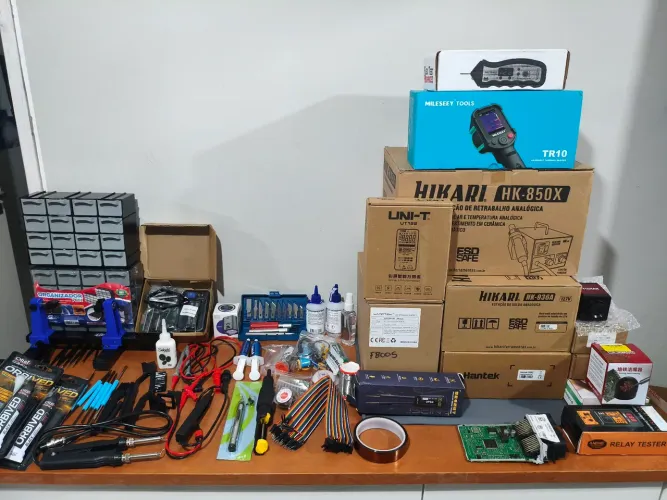 Laboratório de eletrônica automotiva