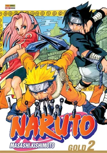 Mangá Naruto Gold (Volume 1 e 2)