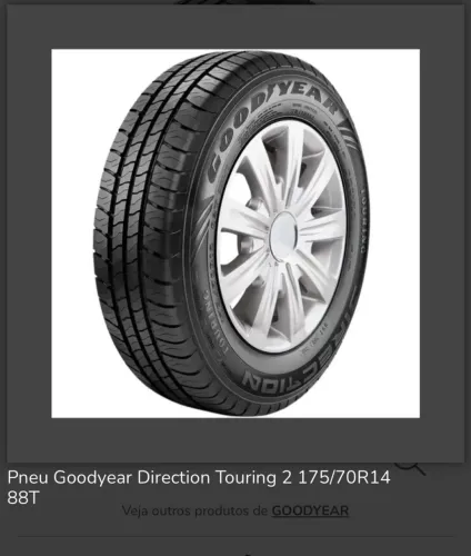 Pneu GOODYEAR NOVO SEM USO