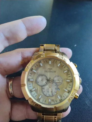 Relógio Technos Dourado