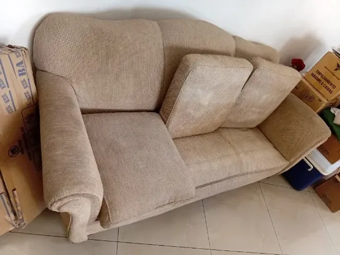 Sofá e Poltrona antiga Chipandelle em bom estado