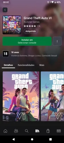 Vendo conta da Microsoft com GTA 6 comprado na pré-venda