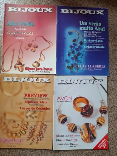 Lote de Revistas Bijoux - Ano 1997