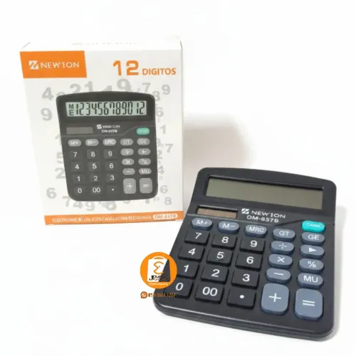 Calculadora Eletrônica 12 Dígitos DM-837B