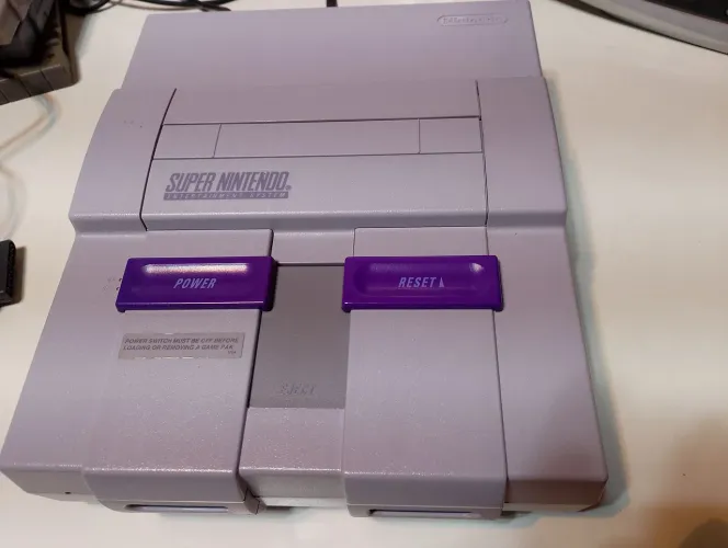 Super Nintendo FAT, controle,fonte Original