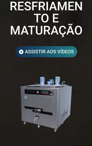 Máquinas para produção de Sorvete ou  Açaí .Pasteurizadora, Maturadora,Torre de Resfriame