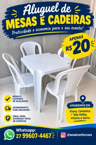 Aluguel mesas e cadeiras e brinquedos pula pula piscina de bolinhas