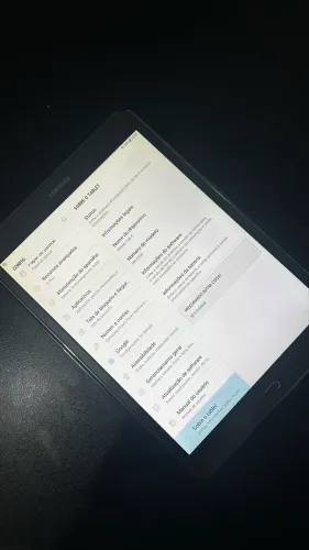 Tablet Galaxy Tab A com caneta SPen