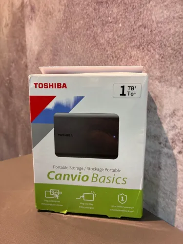HD Externo 1TB Toshiba Canvio Basics USB 3.0