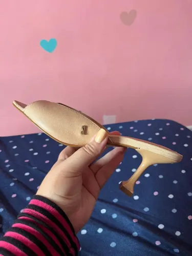 Tamanco nude Santa Lolla tam 35