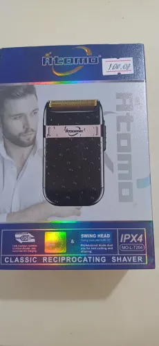 Barbeador Profissional Cabelo e Barba Atomo MO-LT204