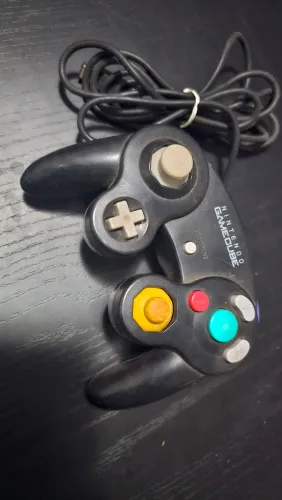 Controle game cube original preto