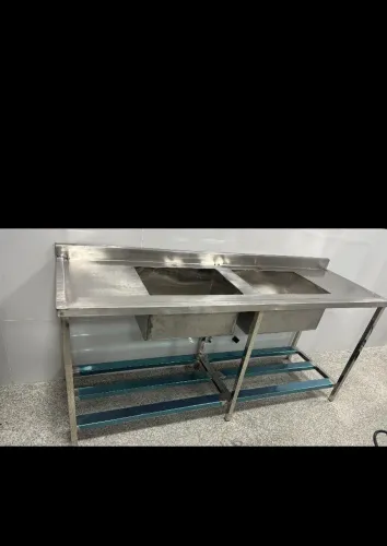 Dupla cuba para cozinha industrial
