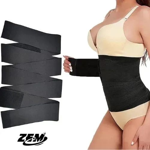 Cinta Modeladora Elastique Feminina Redutor Afina Cintura Mulher Fitness Abdominal