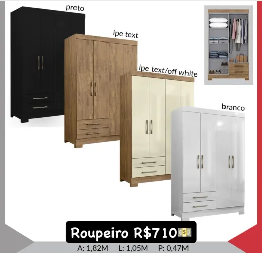 Guarda Roupa Y3993